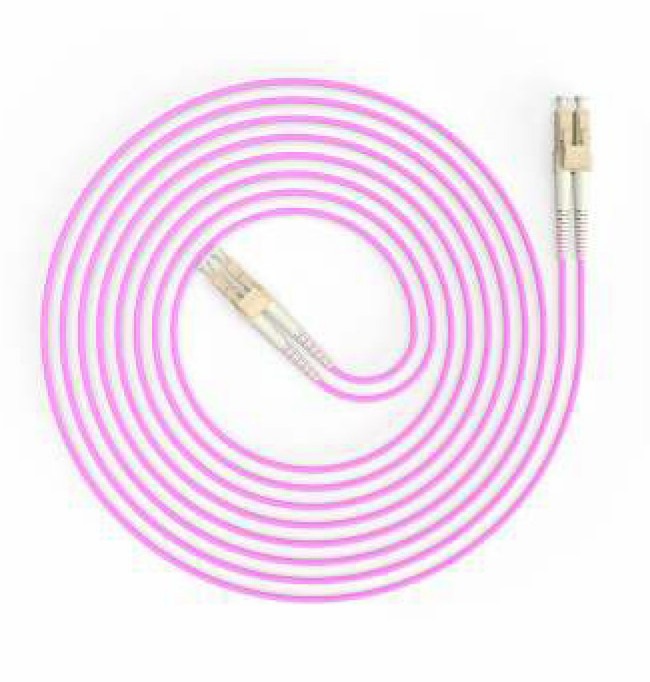 Jarretière fibre LC-LC OM4 duplex 3 m Briticom LCLCDXM4PRL3, vue 2